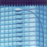Marco Memeo 2001 - ABiCittà 102 - Oil on canvas - 50 x 50 cm