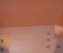 Marco Memeo 2003 - ABiCittà 135 - Oil on canvas - 100 x 120 cm