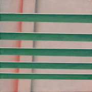 Marco Memeo 2017 - Bande Verdi - Oil on canvas - 33 x 33 cm